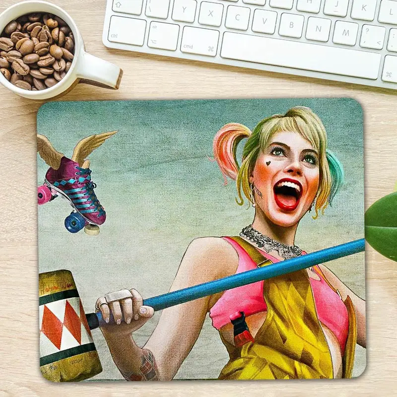 Персидский планшет с птицами охоты Harley Quinn маленького размера коврик для мышки