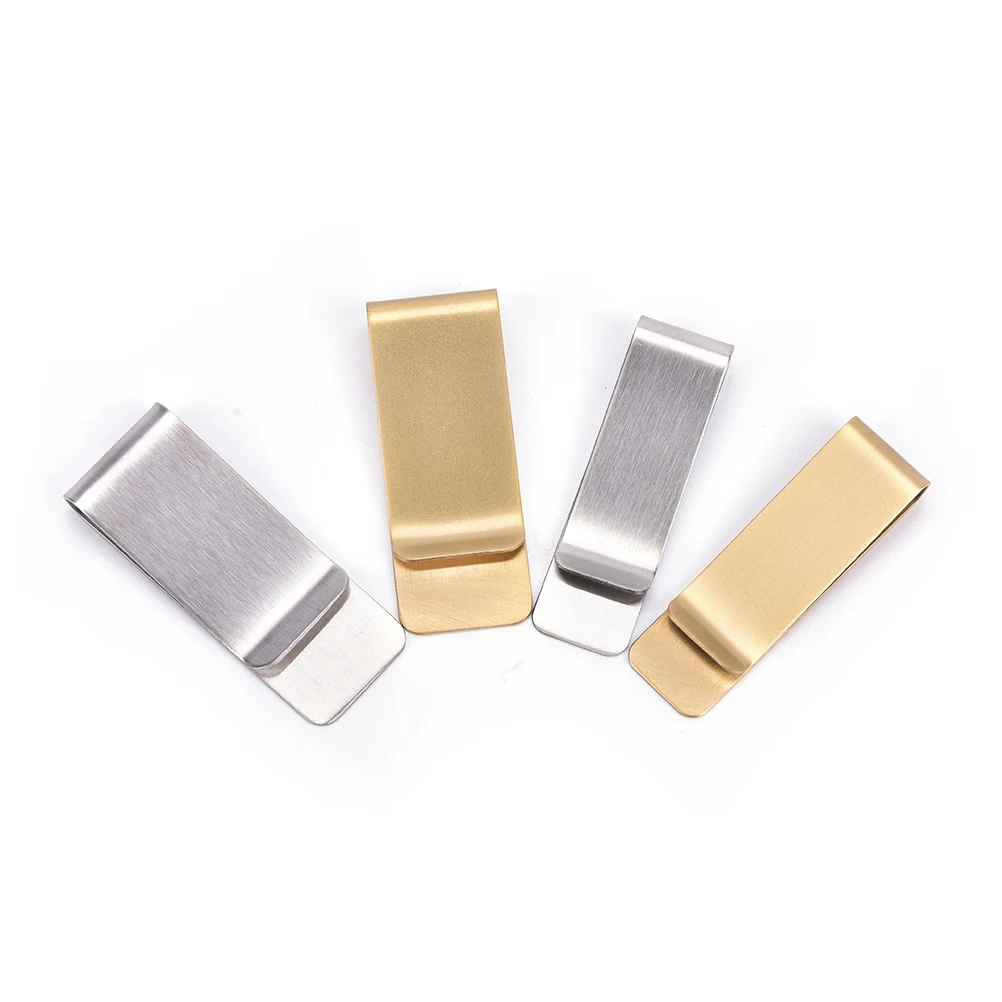 Портативный 1 шт. зажим для денег из нержавеющей стали кошелек кармана