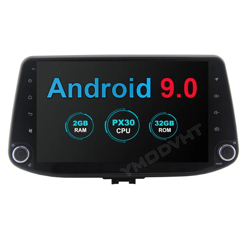 YMODVHT 9inch 4GB+64GB Android 9.0 Car DVD Radio for Hyundai I30 Stereo GPS Navigation Multimedia | Автомобили и мотоциклы