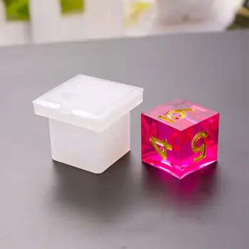 

Shapes Dice Fillet Square Triangle Dice Mold Dice Digital Game Silicone Mould