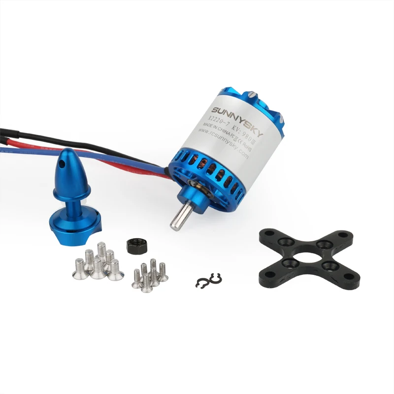 SUNNYSKY X2220 III V3 KV980/1400 бесщеточная модель радиоуправляемого самолета Многовинтовые
