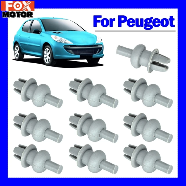 Lot de 10 Clips de montage pour cordes, pour coffre arrière de Peugeot 106  205 206 306 307 308 699218 - AliExpress