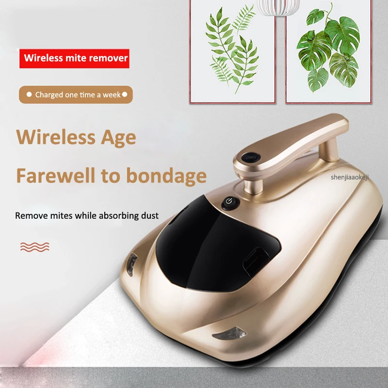 Wireless hand-held killing mites machine KU-06 bed/sofa UV sterilizer home vacuum cleaner mites rem