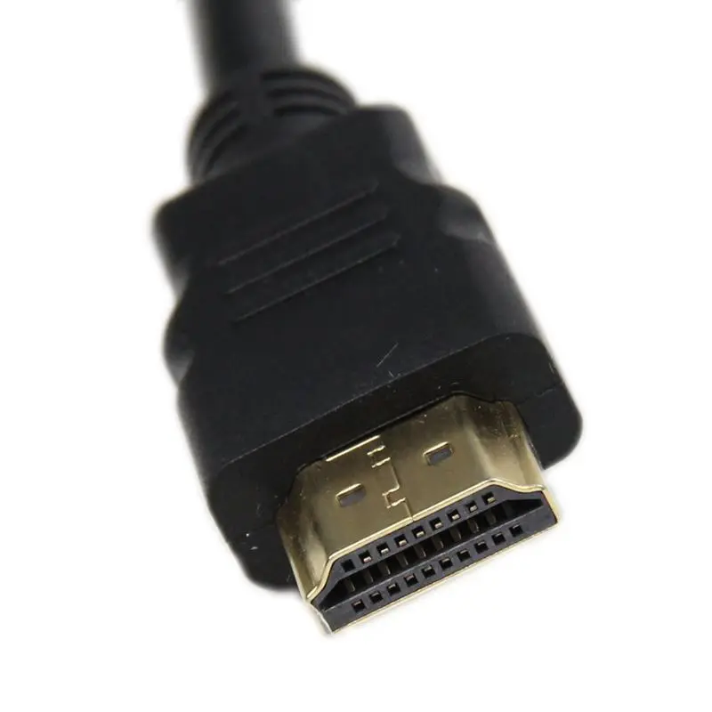 30 см HDMI штекер для DVI-D 24+ 1 контактный разъем(M/F) видео кабель адаптер