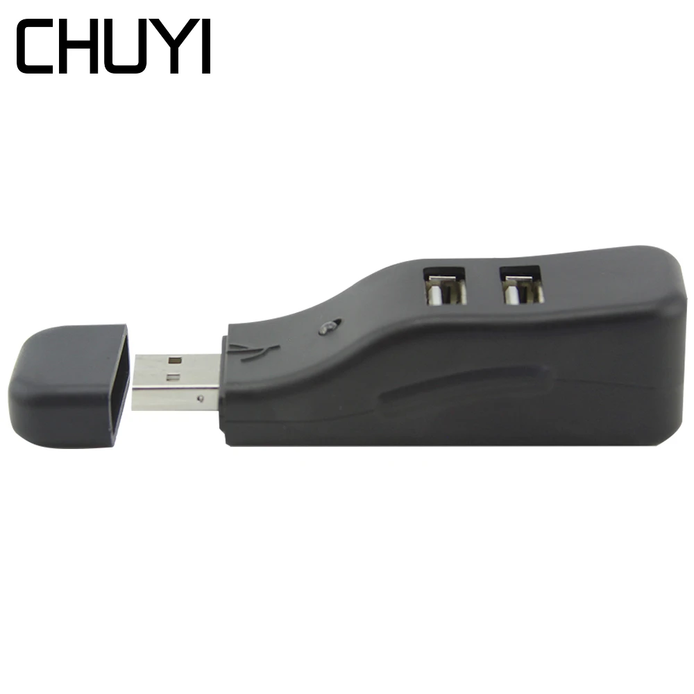 Мини разветвитель CHUYI на 4 порта USB 2 0 высокоскоростной несколько портов адаптер