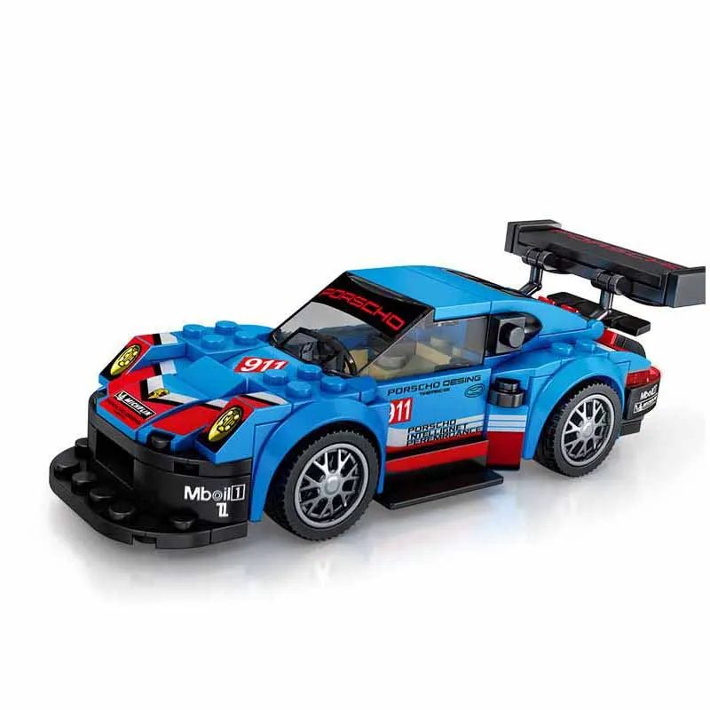 Скоростной город чемпионов супергоночные модели строительные блоки гоночный