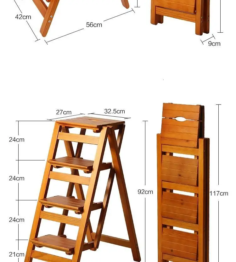 Para Cocina Кухня Ванная комната для пожилых Sgabelli Cucina складной echella Bois Escaleta лестница стремянка Escabeau шаг стул