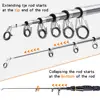 Sougayilang 99% Carbon Portable Telescopic Fishing Rod Spinning Fish Hand Fishing Tackle Casting Rod Good Carp Sea Fishing Pole ► Photo 3/6