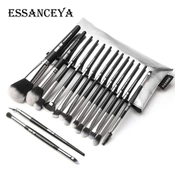 

ESSANCEYA 15 Pcs Professional Makeup Brushes Set Eye Blending Brush Powder Shading Contour Cosmetic Make Up Brush For Beauty Kit