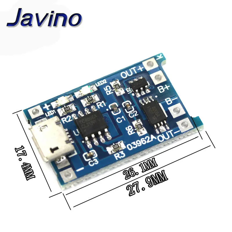 5V 1A Micro USB 18650 литиевая батарея зарядная плата зарядное устройство модуль + защита