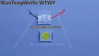 

200PCS JUFEI LED Backlight DOUBLE CHIPS 1W 3V 3528 2835 Cool white LCD Backlight for TV TV Application