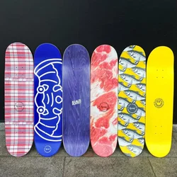 Skateboard Surface Double Tilt Professional High Elastic Seven-layer Maple 8.0 Skateboard Maple Rullebrett Entertainment BS50BM