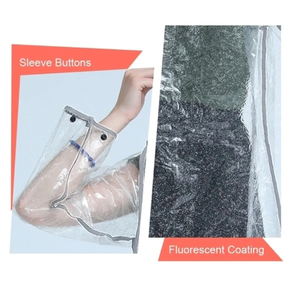 Светоотражающий дождевик для женщин Легкий водонепроницаемый пончо непроницаемый прозрачный Дождевой Плащ Кемпинг путешествия Regenhoes Прямая поставка