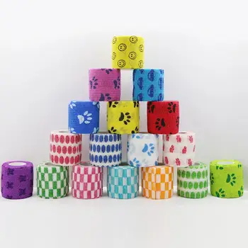 

Outdoor Cartoon Non-woven Self-adhesive Elastic Bandage Camouflage Waterproof Multi-functional Bandage For First Aid 5CM X 4.5M