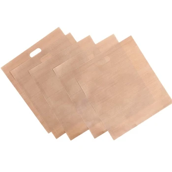 

Reusable Toaster Bags Nonstick Bread Sandwich Paper Bag Heat Resistant Kitchen Cook Toaster Oven Bags for Grilled Food