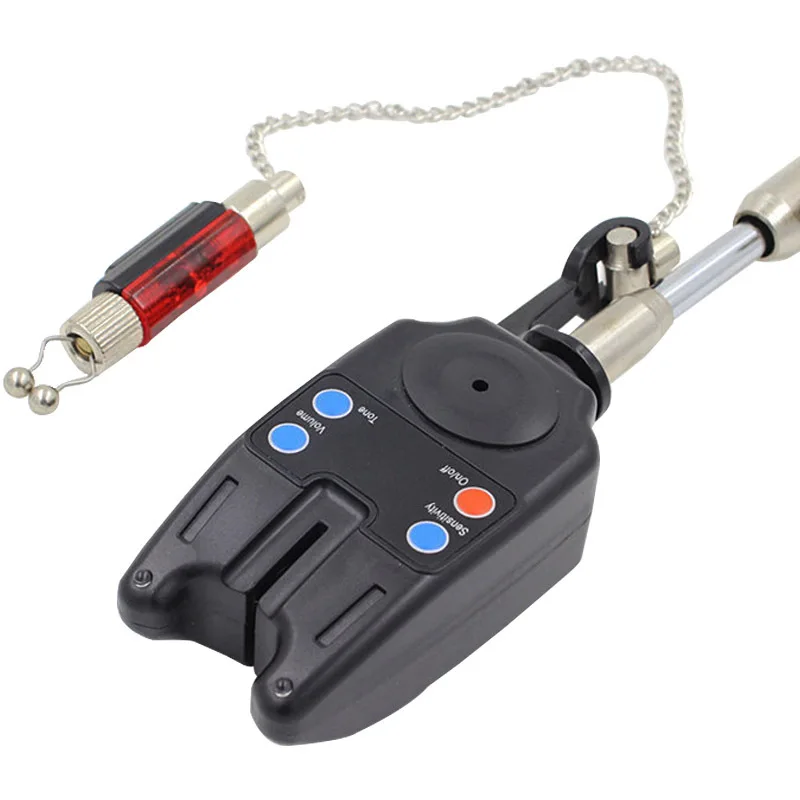 

Jing Yi Fish Bite Alarm JY-22 Combination Three-piece Set Night Fishing Casting Rods Alarm AAA Battery