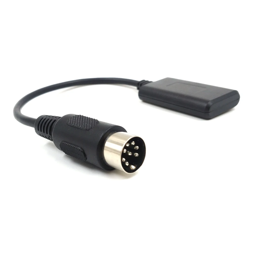 Alpine KCM-123B 9501 9503 9823 8Pin M-BUS AUX IN Wireless Bluetooth Module Audio Music Input Adapter Cable (2)副本