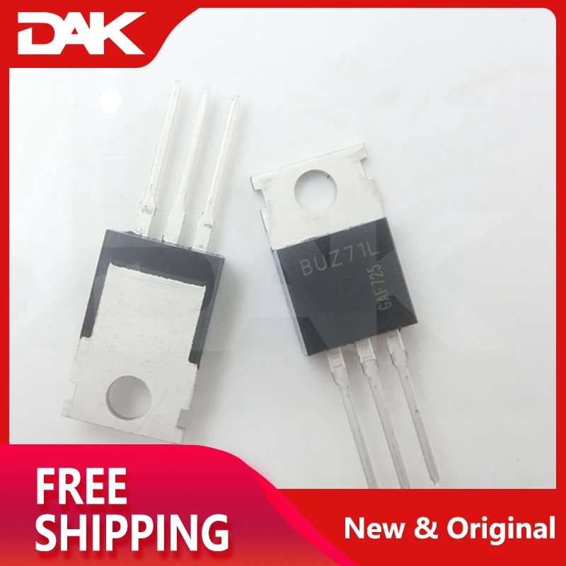 10PCS BUZ71L TO-220 SIPMOS Power Transistor (N channel Enhancement mode Avalanche-rated Logic Level) IC CHIP | Обустройство дома