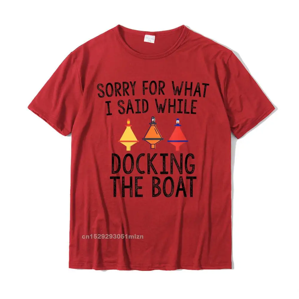  Man T-Shirt Geek Normal Tops Tees Cotton Crew Neck Short Sleeve Funny Tee Shirt Summer Drop Shipping Mens Docking the Boat T shirt Funny Shirts for Men__3081 red