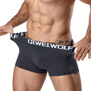 

Men's Elastic Seamless Underwear Boxer Trunks Sport Breathable Pouch Briefs Men's Underwear Comfortable Boxer Briefs