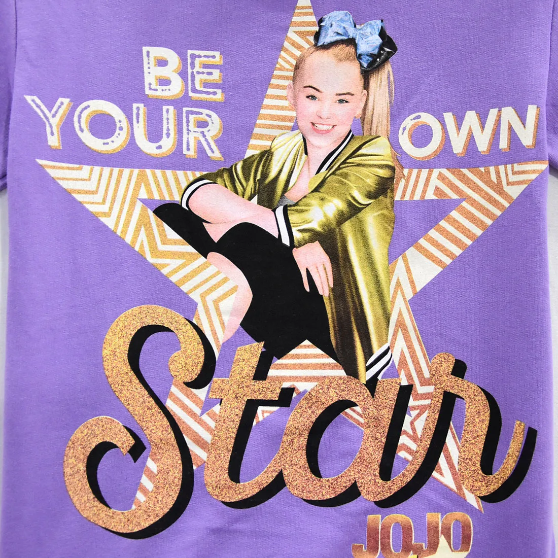 JOJO Siwa/детский маскарадный костюм для девочек толстовки с длинными рукавами комплект одежды для девочек из футболки и штанов праздничная одежда для дня рождения маскарадный костюм