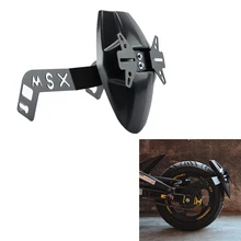 Мотоцикл задний брызговик колеса шины брызговик с номерной знак кронштейн для HONDA GROM MSX125 M3(черный