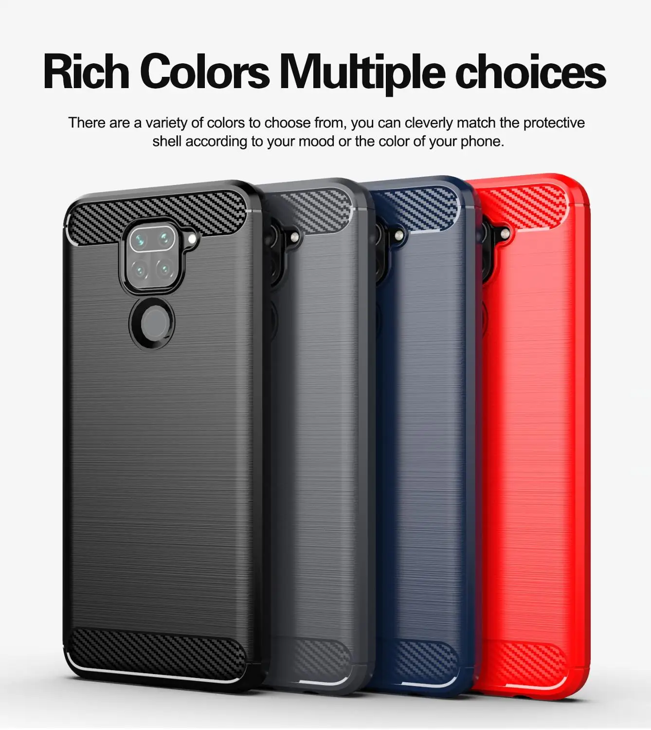 Противоударный чехол для Xiaomi Mi Note 9 10 Pro 8 SE 9T A2 A3 Lite Mix 2s Redmi 9s 7 6 K20 K30 4X 6A 7A 8A 5 Plus