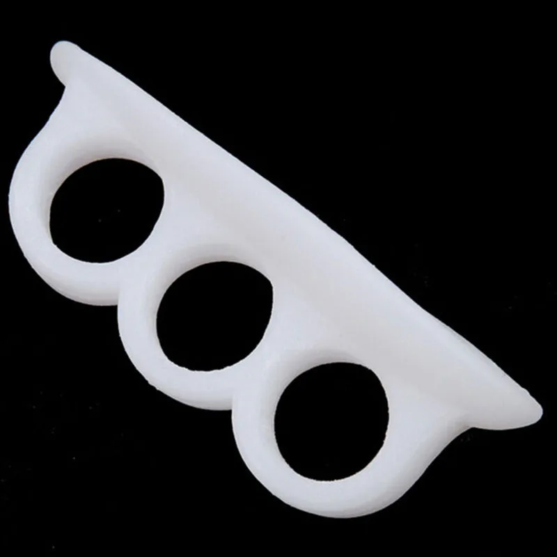 1 Pairs =2 Pcs Thumb valgus protector Bunion adjuster Hallux Valgus Guard Feet Care Silicon Gel Foot corrector Toe separator