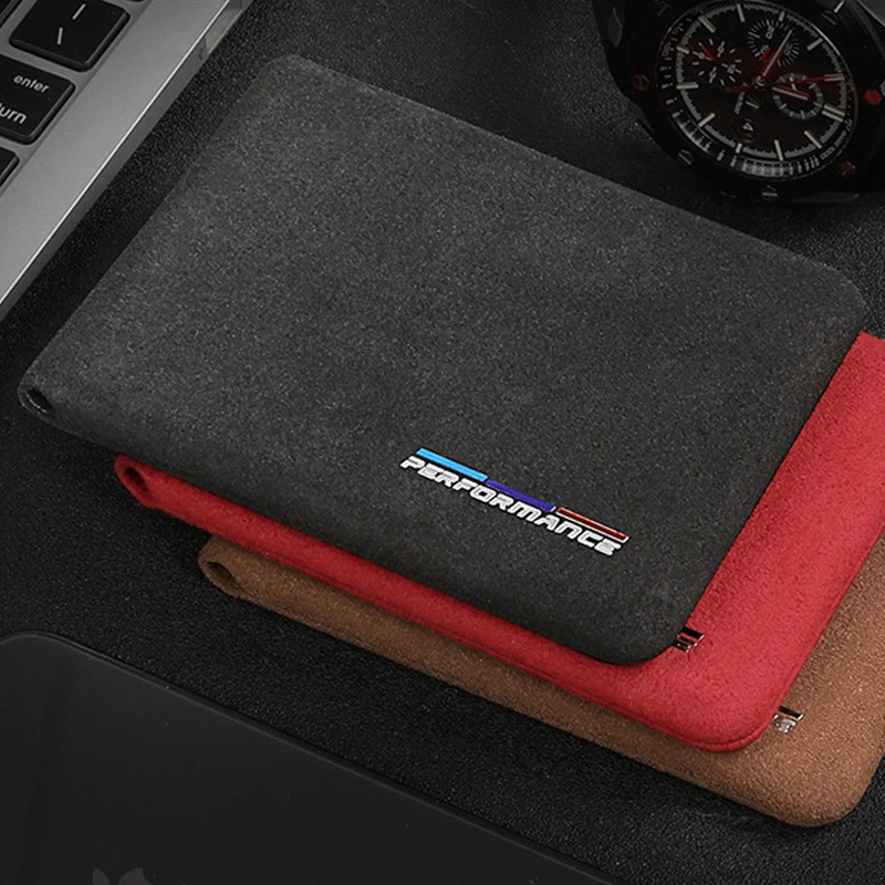 Держатель для карт мужской Bmw E46 E90 E60 5/6/7 Series F10 F20 F30 Gt F07 X3 F25 X4 X5 X6 Alcantara Bank Credit Id