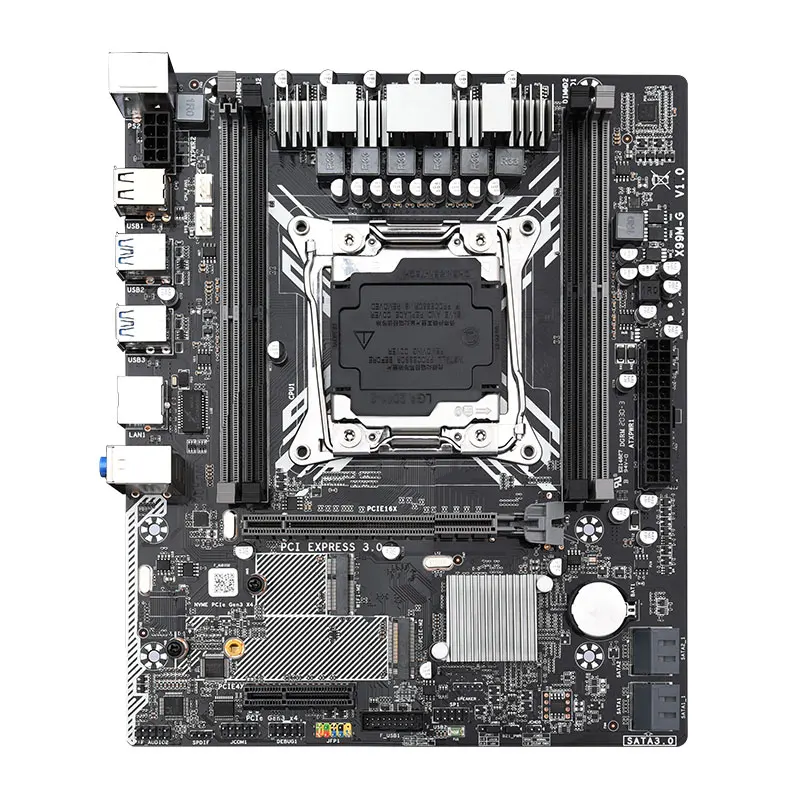 Материнская плата JINGSHA LGA 2011 V3 X99 REG ECC SATA 3 0 с M.2 NVME SSD USB Память DDR4 128G материнская для