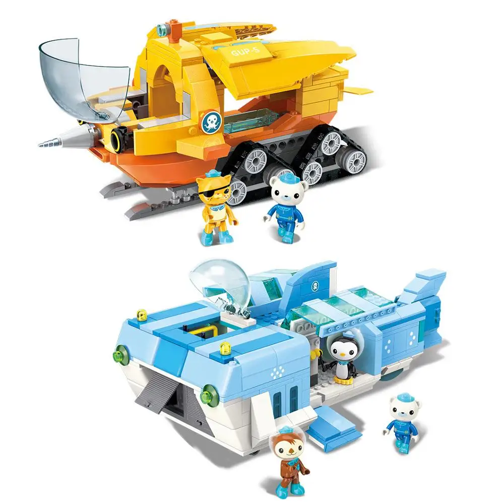 Набор строительных блоков Octonauts Octopod подводная лодка развивающая игра фигура