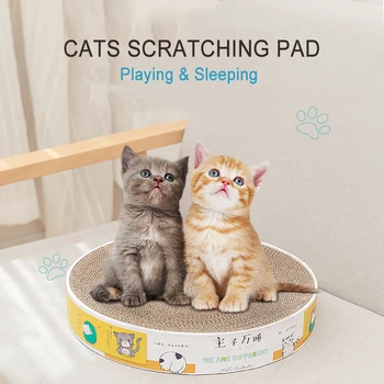 

Cat Mat Furniture Scratcher Kitten Scratch Board Nail Scraper Scratching Thick Corrugated Scratcher Toys Sleep Rest Supplies