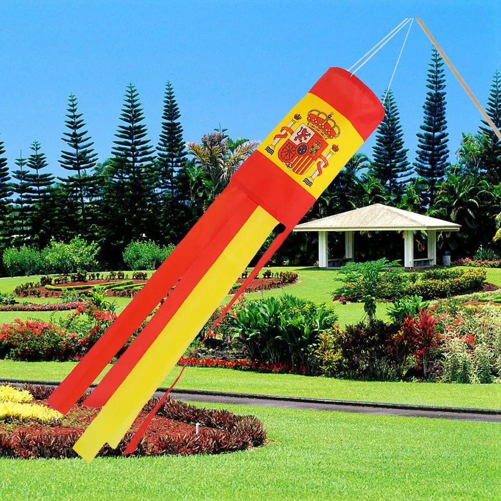 Флаг страны Windsock погода и выцветание устойчивые украшения Windsock яркие цвета