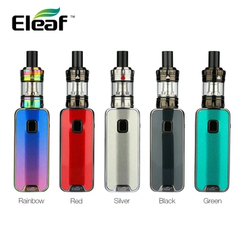 

Original Eleaf iStick Amnis 2 Starter Kit with GTiO Sub Ohm Tank vaporizer 1100mAh Built in Battery 23W Electronic Cigarette