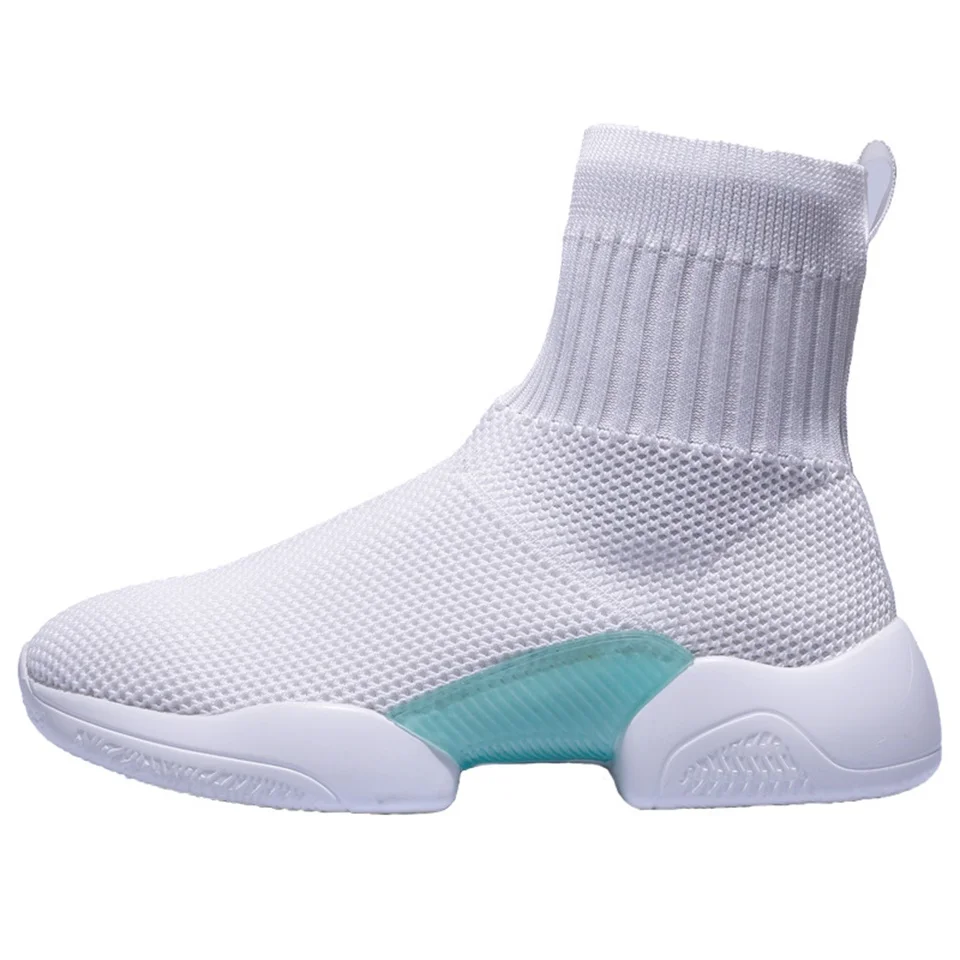 

Elastic flat bottom knit women's boots comfortable breathable mesh 2019 spring and autumn sports and leisure women's shoes