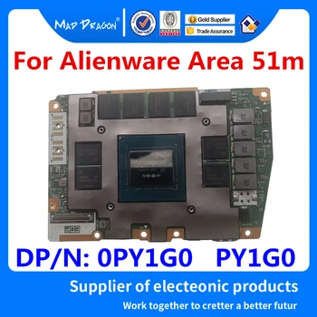شراءجديد الأصلي بطاقة جرافيكس لديل Alienware منطقة 51 متر نفيديا RTX 2070 8 جيجابايت بطاقة جرافيكس N18E-G2-A1 LS-G88BP 0PY1G0 PY1G0