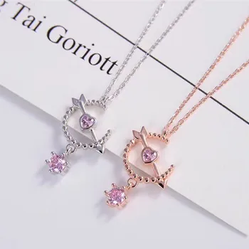 

Designer Fashion 925 Sterling Silver Jewelry 3A Cubic Zirconia Party Necklace