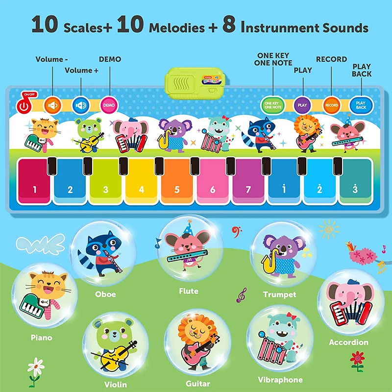 Baby Piano Activity Mat - Image 3