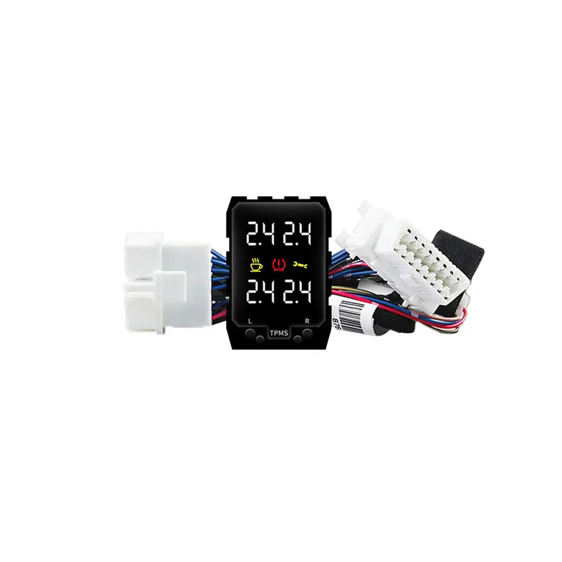 OBD TPMS дисплей, монитор безопасности давления в шинах, отслеживающий датчик Alram для Toyota Fortuner Hilux - Цвет: For fortuner 2017