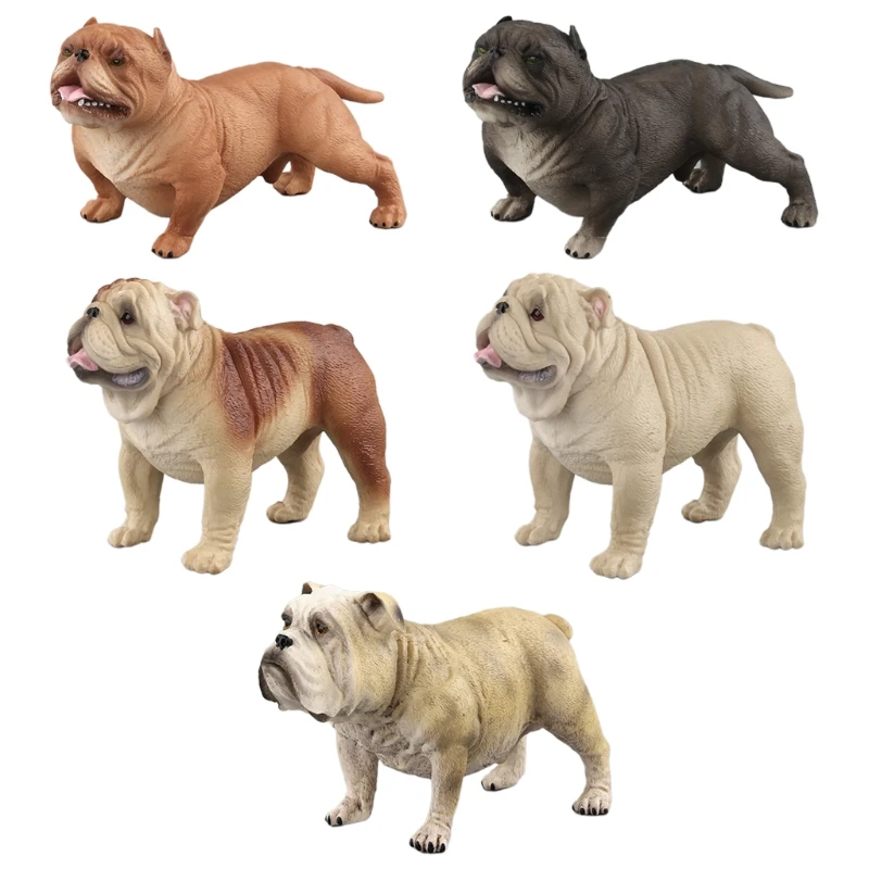 リアルな動物の置物 犬のモデル おもちゃ インタラクティブなデスクの装飾 ケーキのトッピング Action Figures Aliexpress