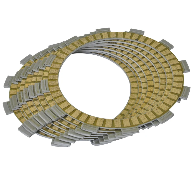 

8Pcs Motorcycle Clutch Plate For Suzuki RM465 81-82 RM500 83-84 GSF600 Katana 96-04 GSX600F 88-93 GSX-R750 GSXR750 86-87