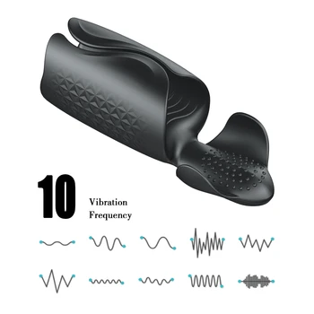 Blowjob Penis Masturbator Cup For Man Electric Pulse Clip Suction Sex USB Rechargeable Penis Pump Vibrator Erotic Toys Sex Toys 2