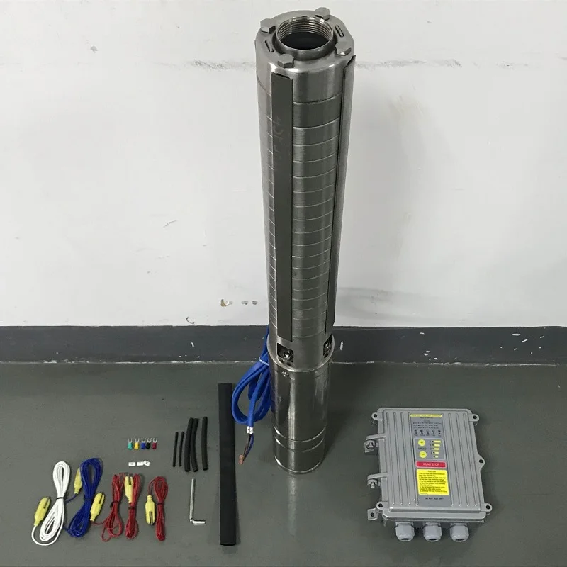 1000W 72V Free Shipping 4 Inch Permanent Magnet Brushless DC Motor Without Hall Solar Water Pump 4SSC4.5/165-D72/1000 | Обустройство