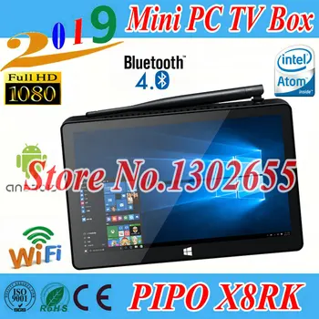 

Original Pipo X8RK smart Mini PC Tv Box Intel RK3288 Dual System Android 7.0 2GB DDR3 32GB Bluetooth TV BOX