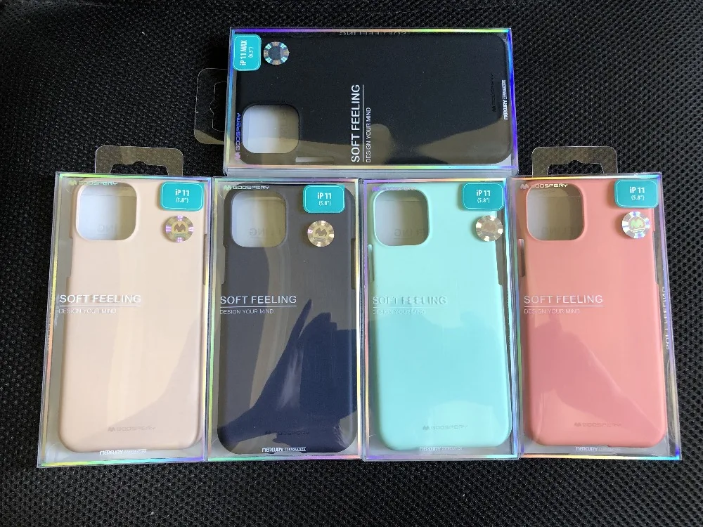 Mercury Goospery мягкий силиконовый матовый резиновый чехол для Apple iPhone 11/11 PRO/11 PRO MAX