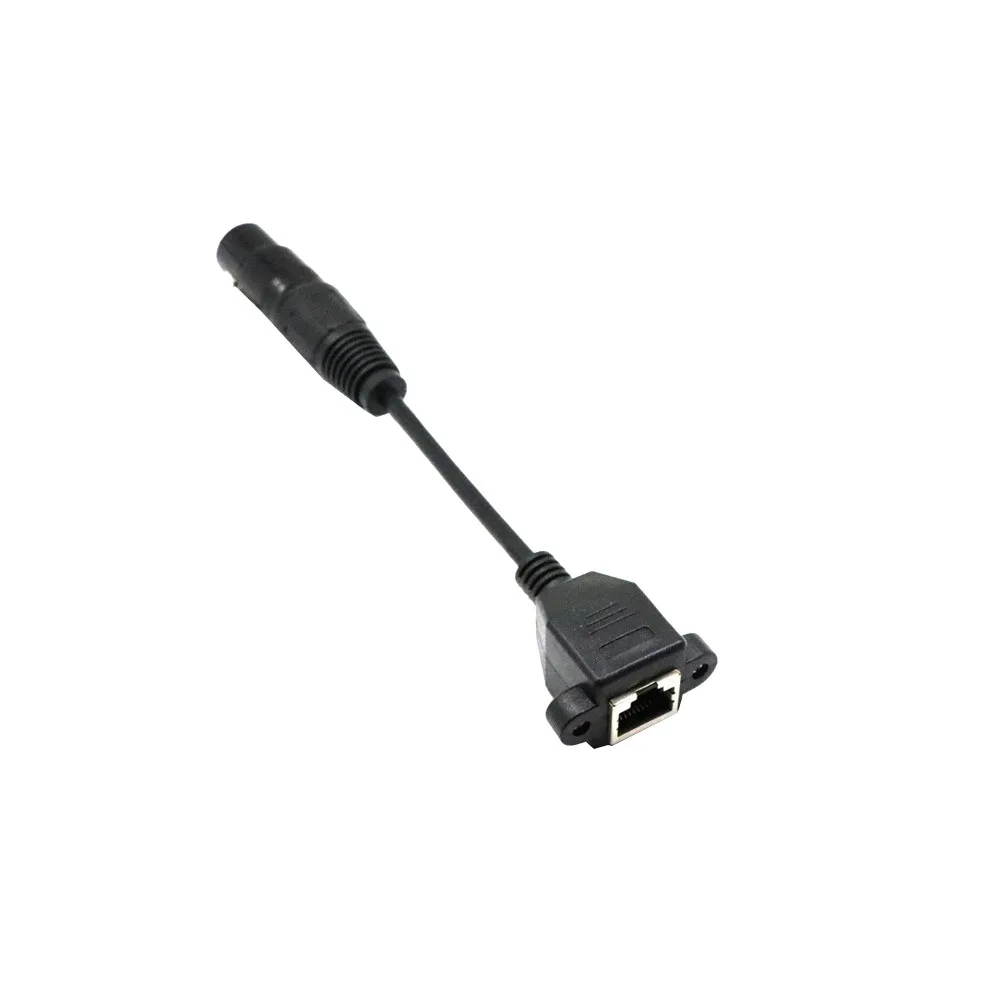 Кабели 15 см XLR 3 Pin Female To RJ45 Female сетевой разъем адаптер ...
