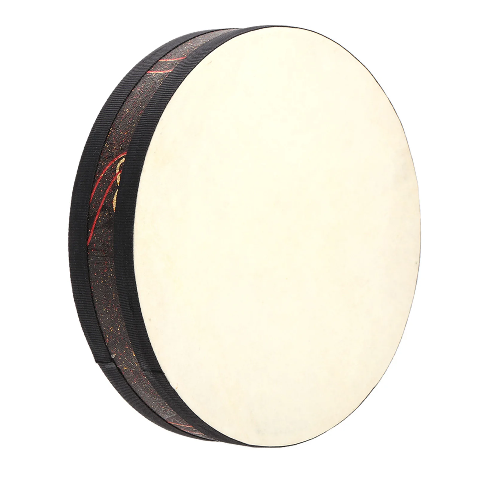 Wooden Hand Drum Musical Percussion Instruments 10 inch Ocean Wave Bead Hand Drum Gentle Sea Sound Musical Instrument Percussion Instruments