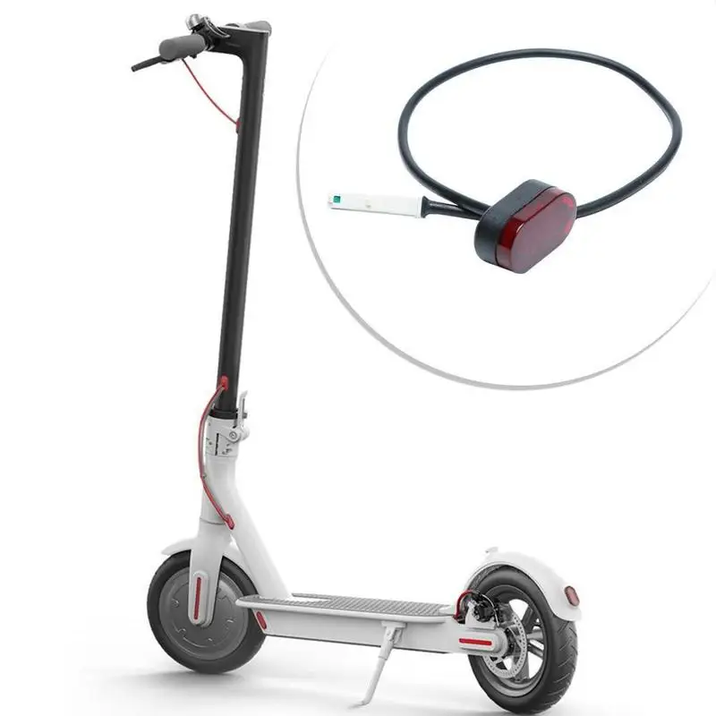 

For Xiaomi Scooter With Line Rear Tail Light M365 Electric Scooter Rear Fender With Chip Rear Tail Light