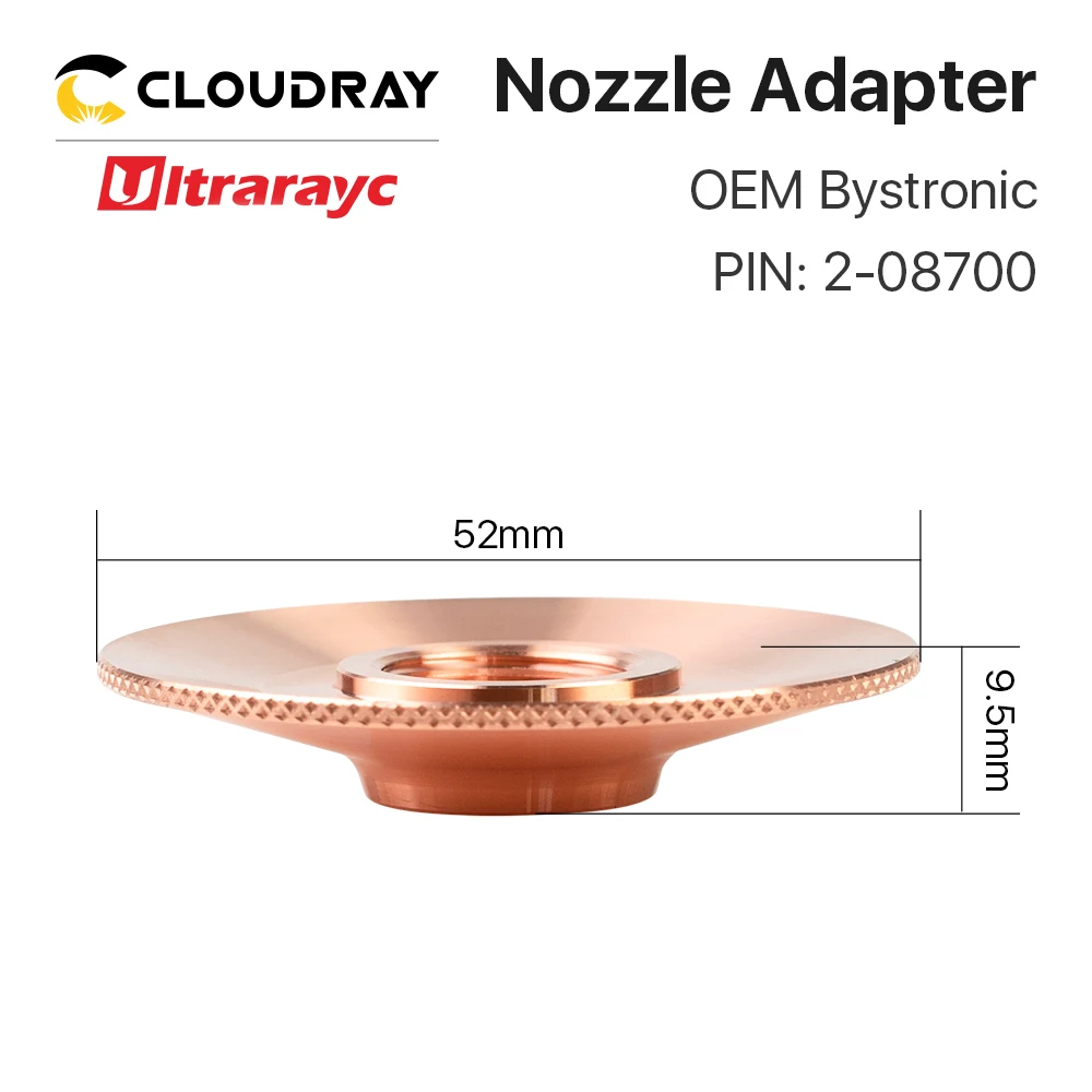 Ultrarayc Лазерная насадка фиксатор Bystronic D26 H30 PIN 10032930
