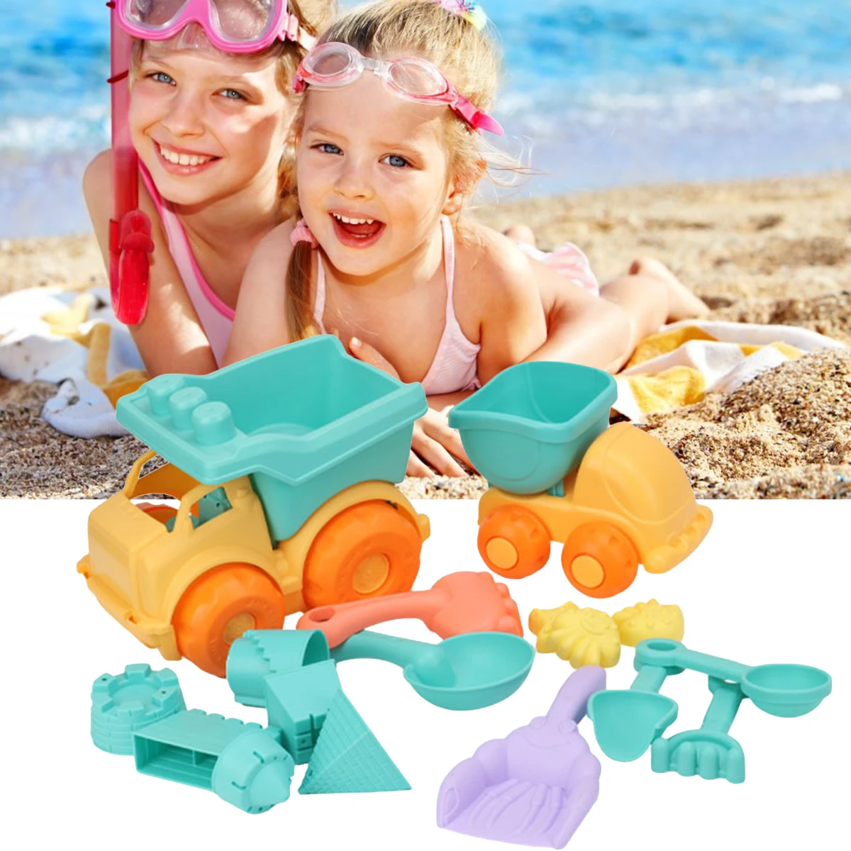 Jouets De Plage Pour Enfants 17 Pieces Jeu De Plage Pour Bebe Kit De Bac A Sable Jouets D Ete Pour Jouer A L Eau Aliexpress